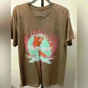 Van Halen 1979 World Tour Shirt. Size L. New without tags.